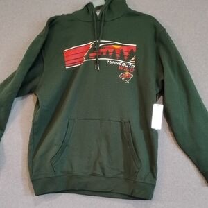 NHL Minnesota Wild Forest Green Hoodie